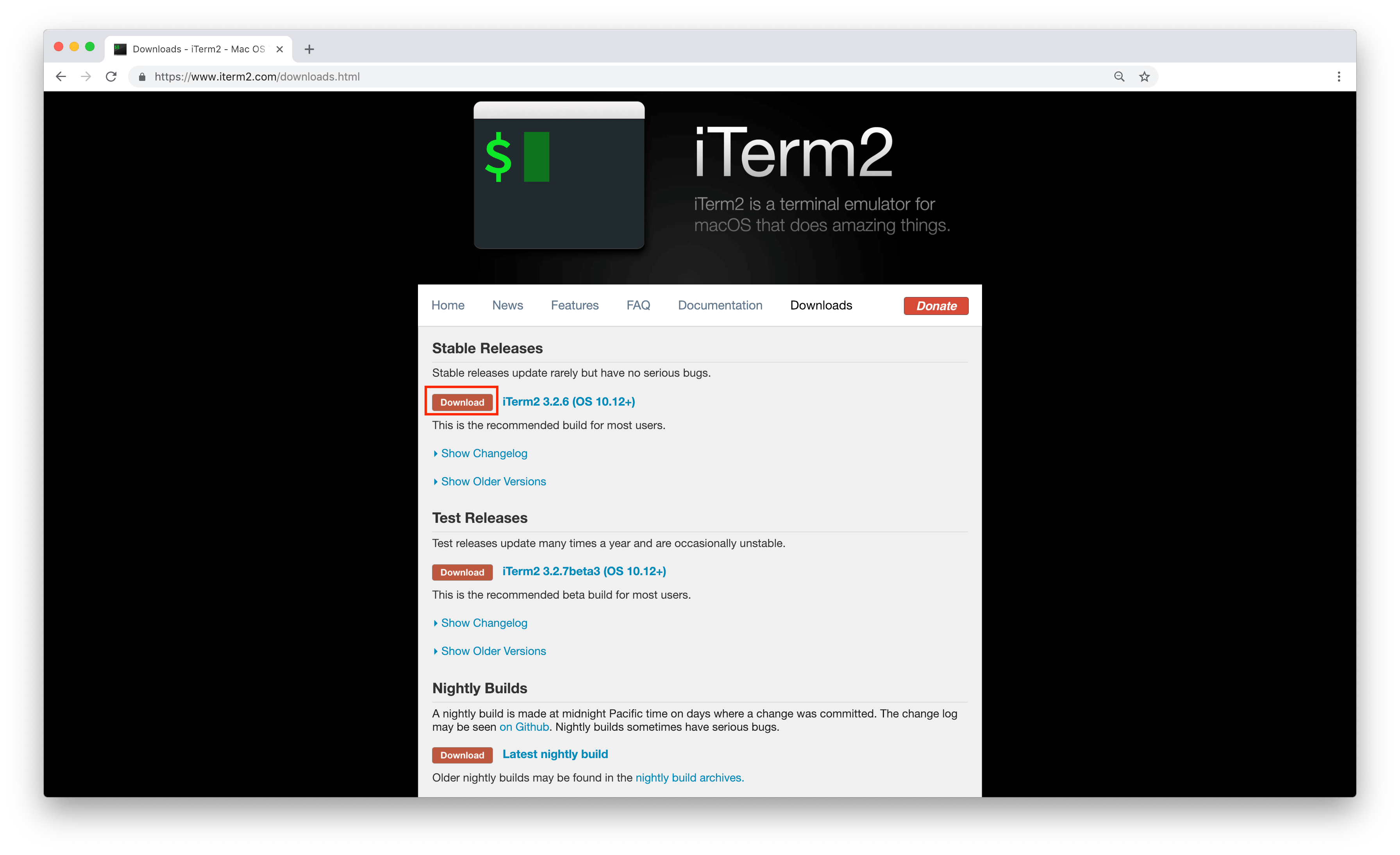 iterm for mac